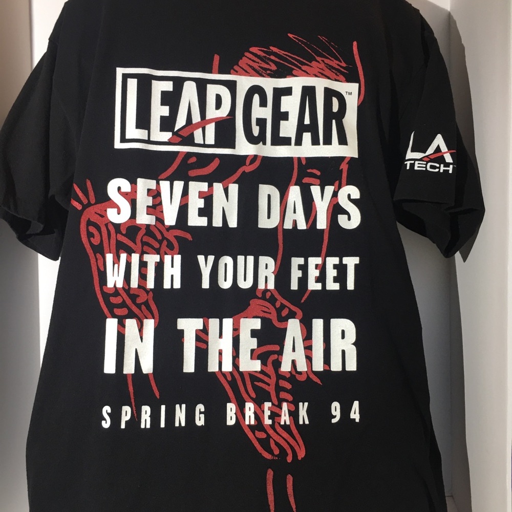 Vintage 1994 Cal Stores‎ Leap Gear-Oneita tag-XL